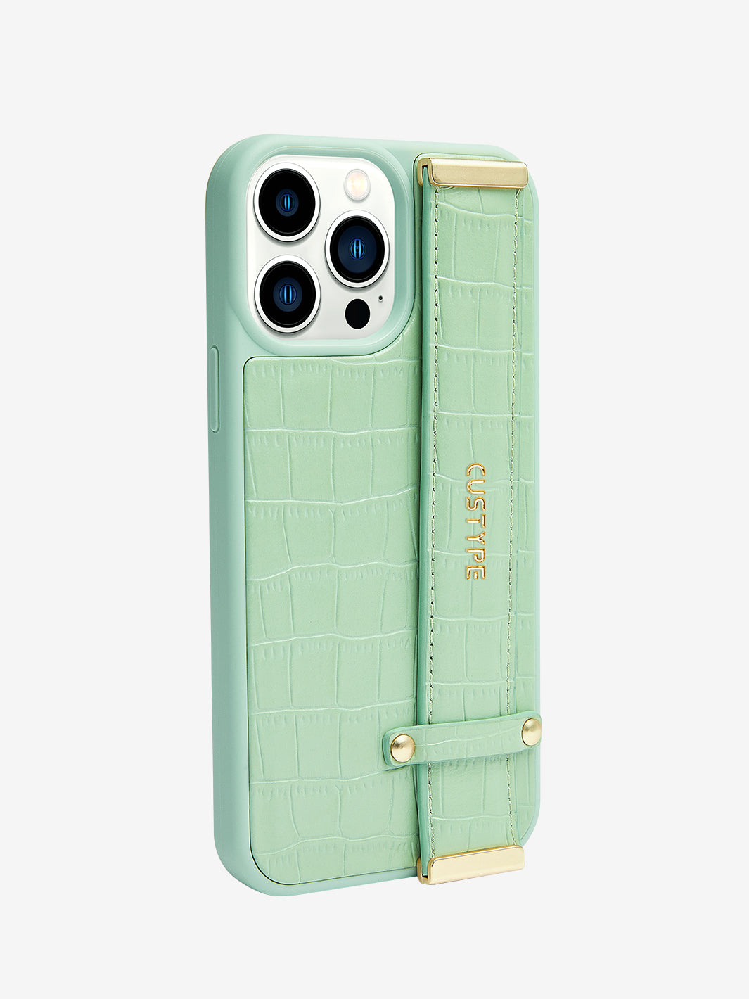 StandEase- Lizard MagSafe Phone Case-green