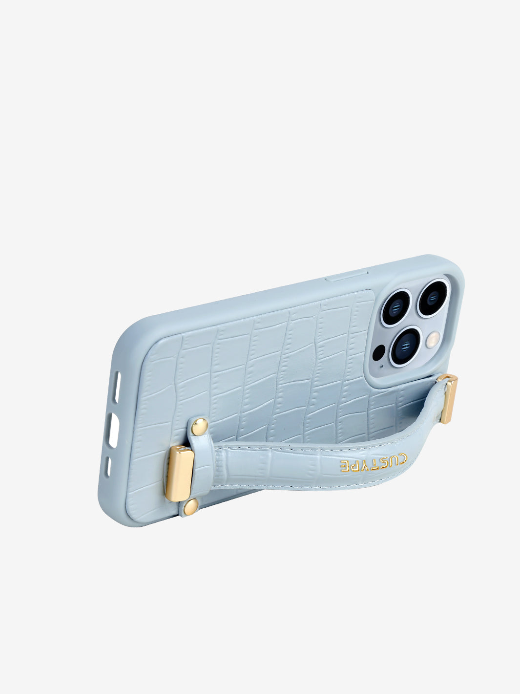 StandEase- Lizard MagSafe Phone Case-blue
