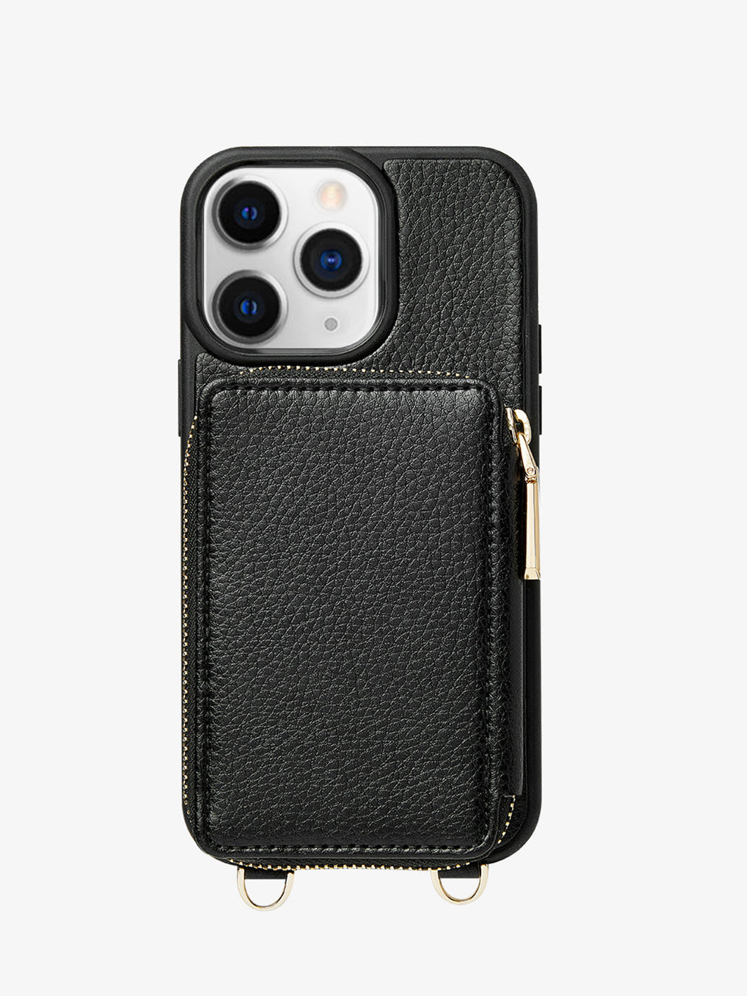 ZipPouch- Classic Wallet Phone Case-black