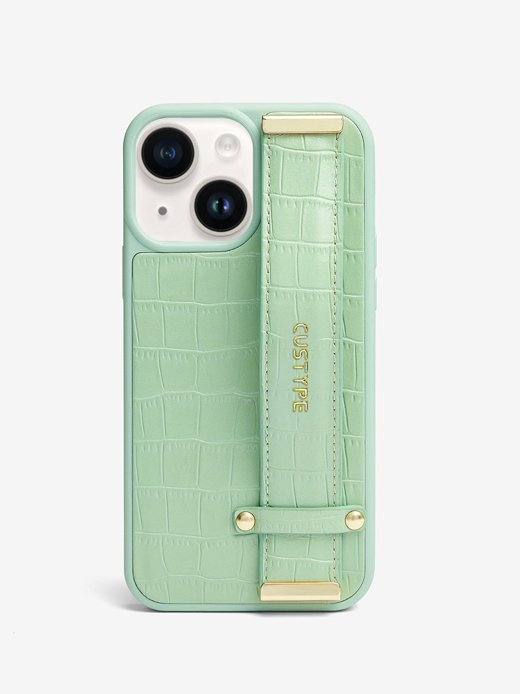 StandEase- Lizard MagSafe Phone Case-green