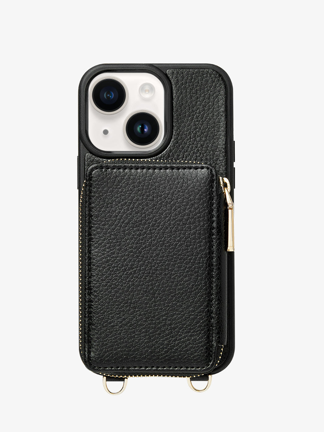 ZipPouch- Classic Wallet Phone Case-black