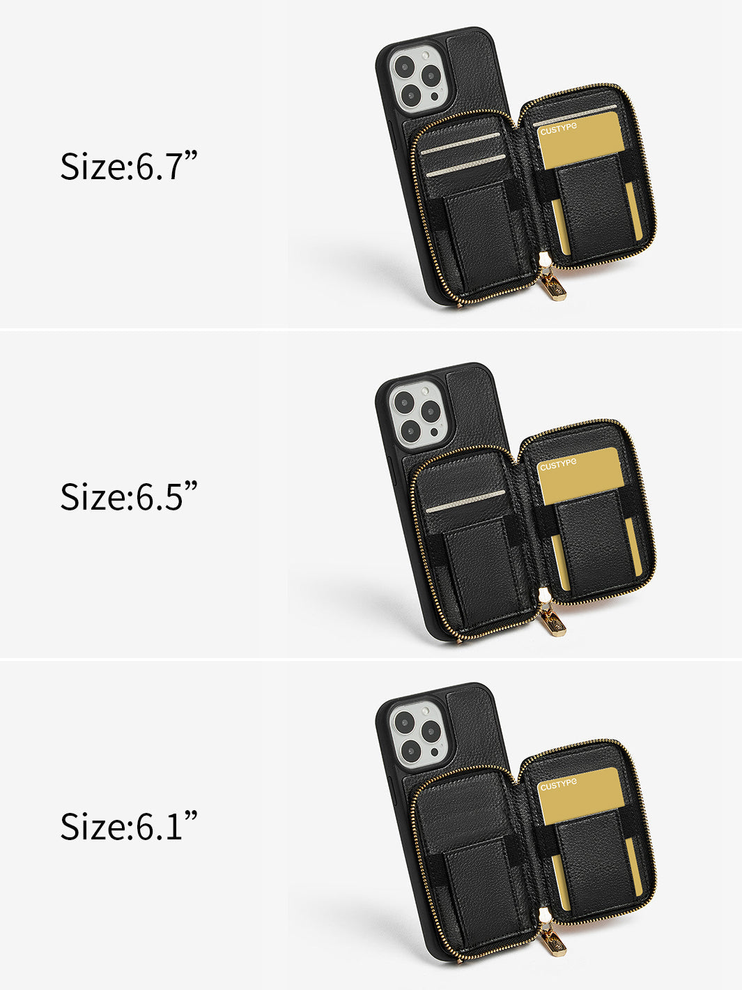 Sleek Kit- Round Pouch Phone Case Set
