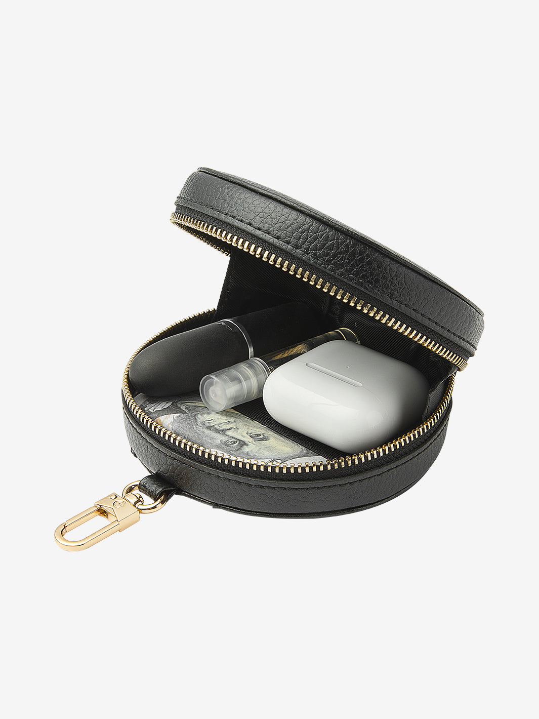 Sleek Kit- Round Pouch Phone Case Set-black