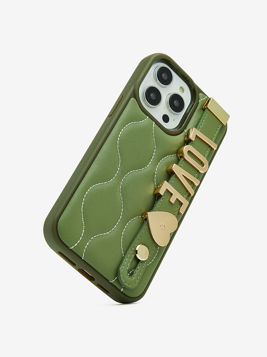 Personal Touch- Customized Alphabet Phone Case-green