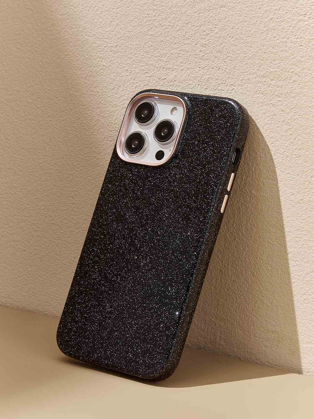 Pure Cover- Shiny Phone Case-black
