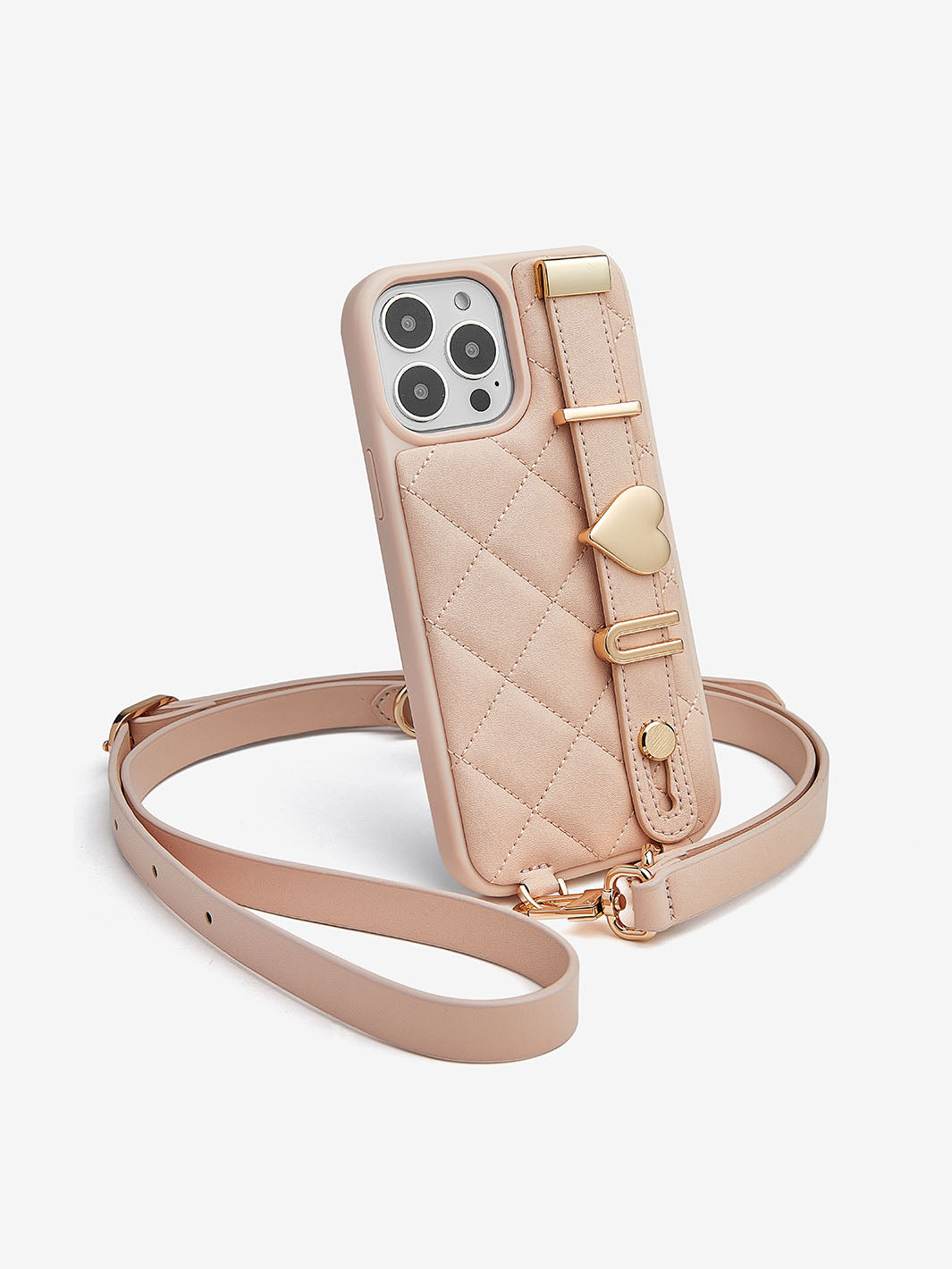 Custype Passion DIY iphone Case with crossbody strap in pink-6