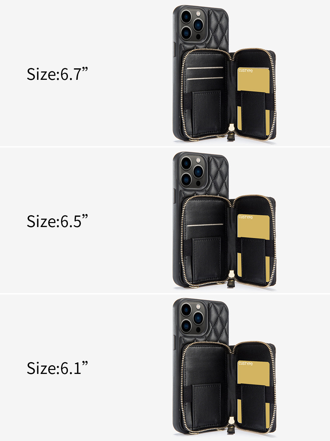 ZipPouch- Classic Wallet Phone Case